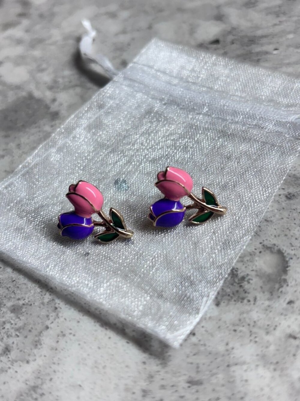 Tulip Stud Earrings